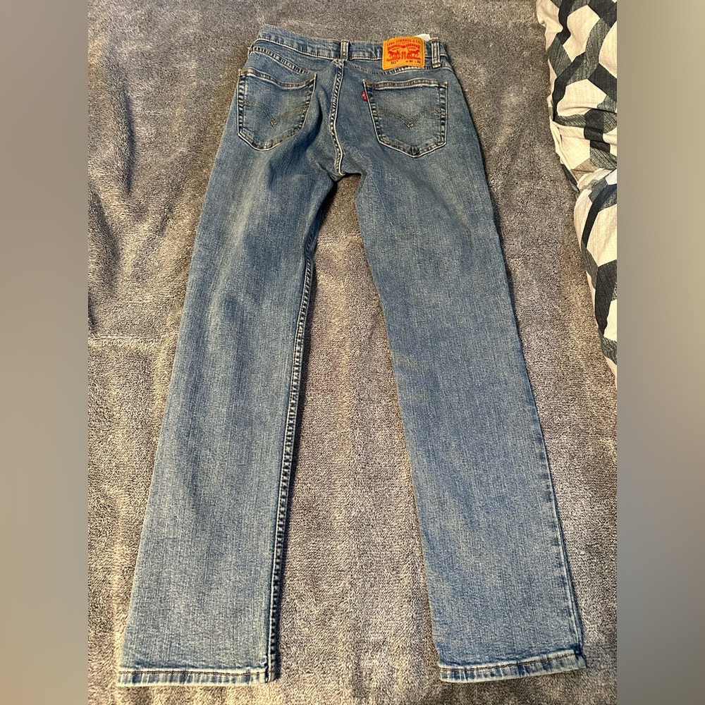 Levi’s 511 light blue jeans